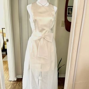 Vera Wang ivory simple vintage wedding dress Size 4